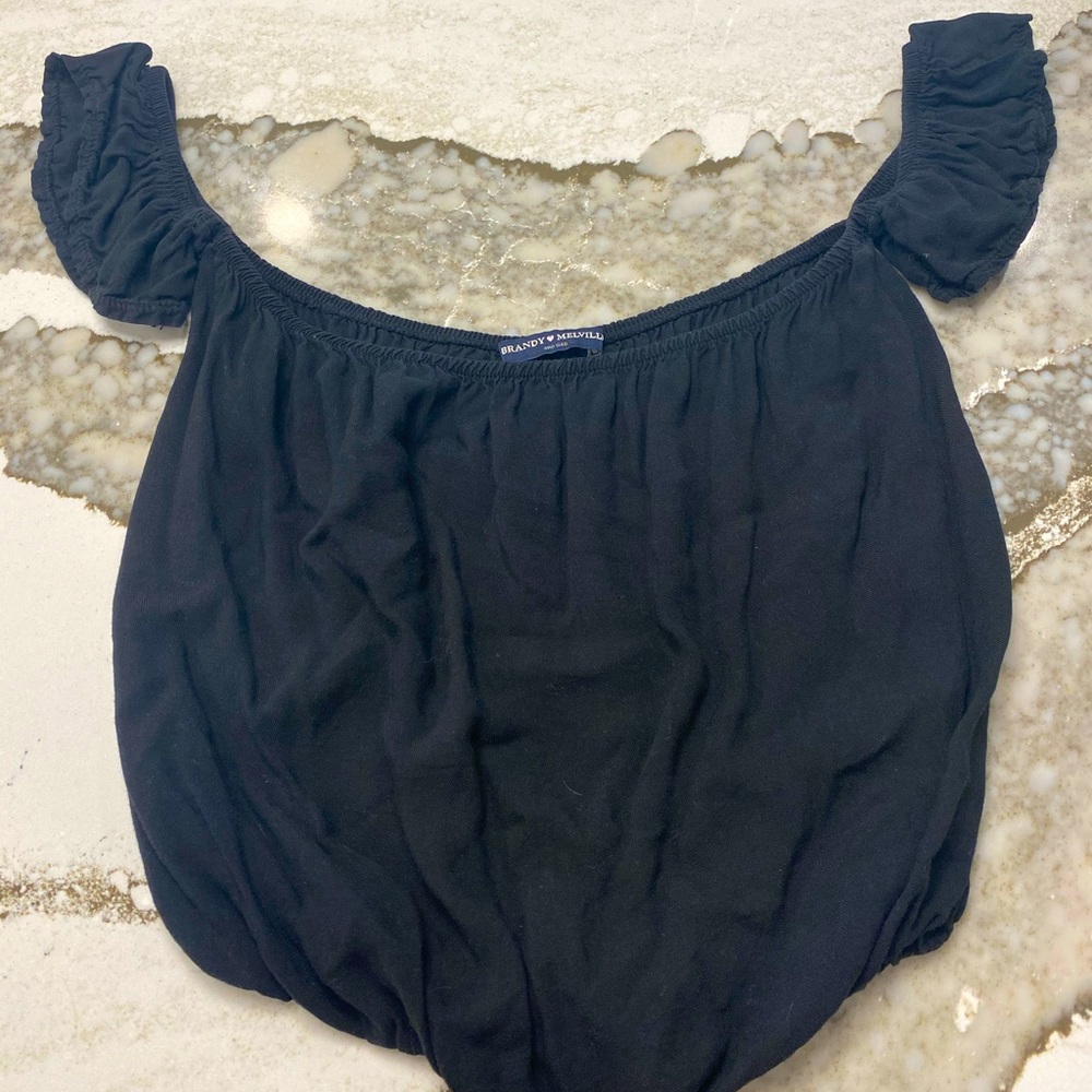 BRANDY MELVILLE Black Tank